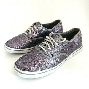Vans Off The Wall Sequin Skate Shoes‎ Shiny Fashion